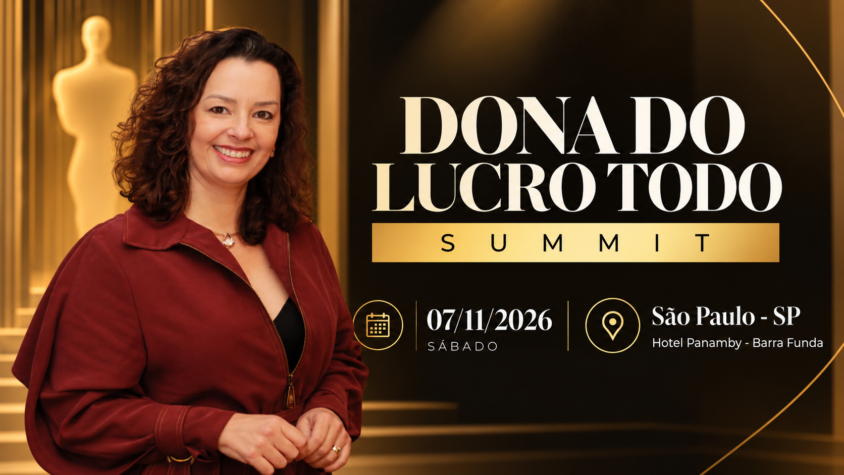 Dona do Lucro Todo Summit — 07/11/2026, São Paulo - SP